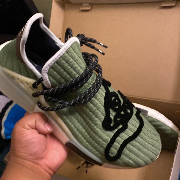 Adidas Hu NMD | green | size 11 - Picture 3 of 4